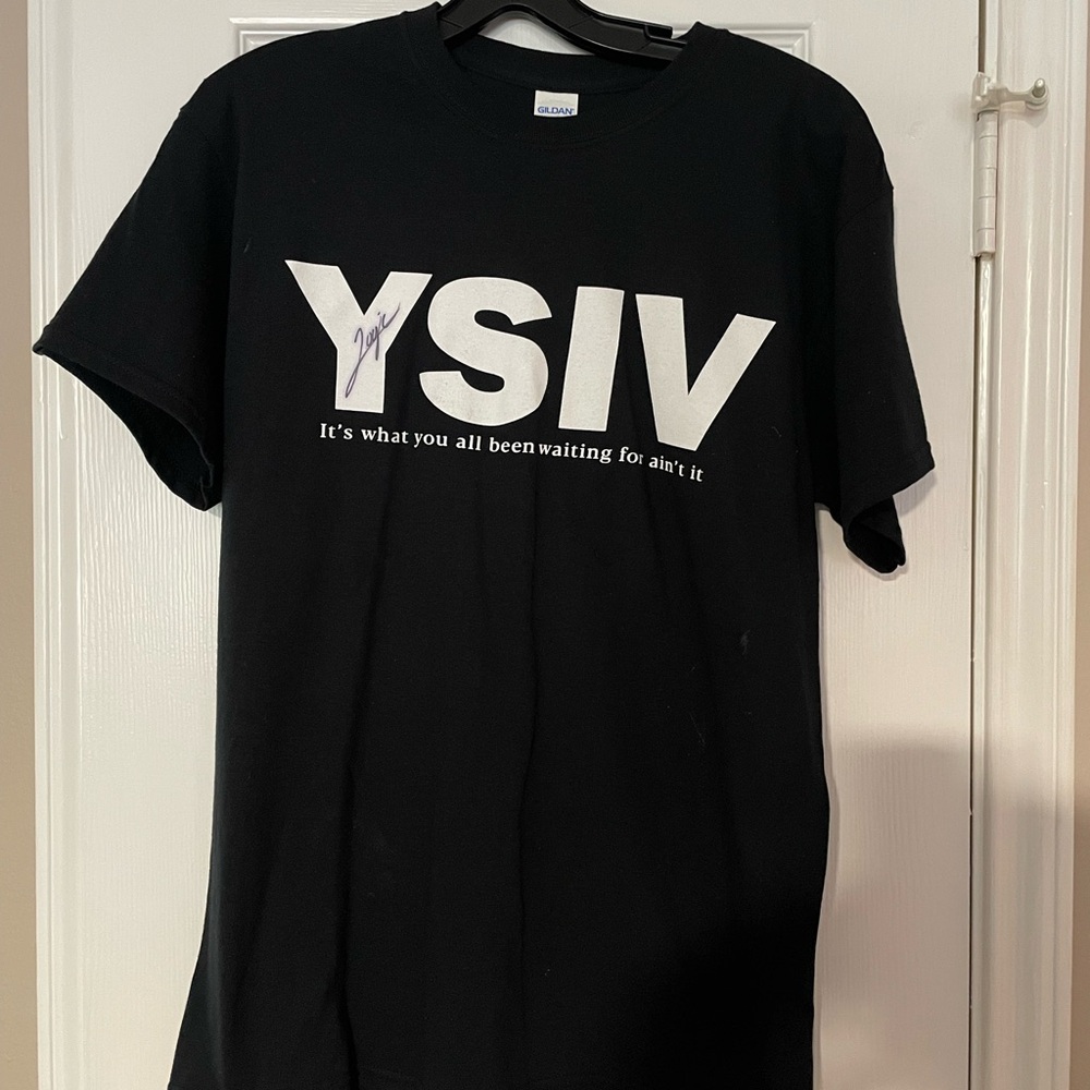 Logic Signed Black Tee - M